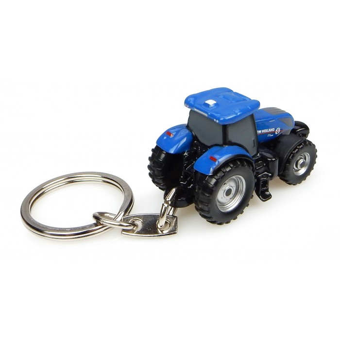 Universal Hobbies New Holland T7.225 Tractor Metal Keychain UH5812