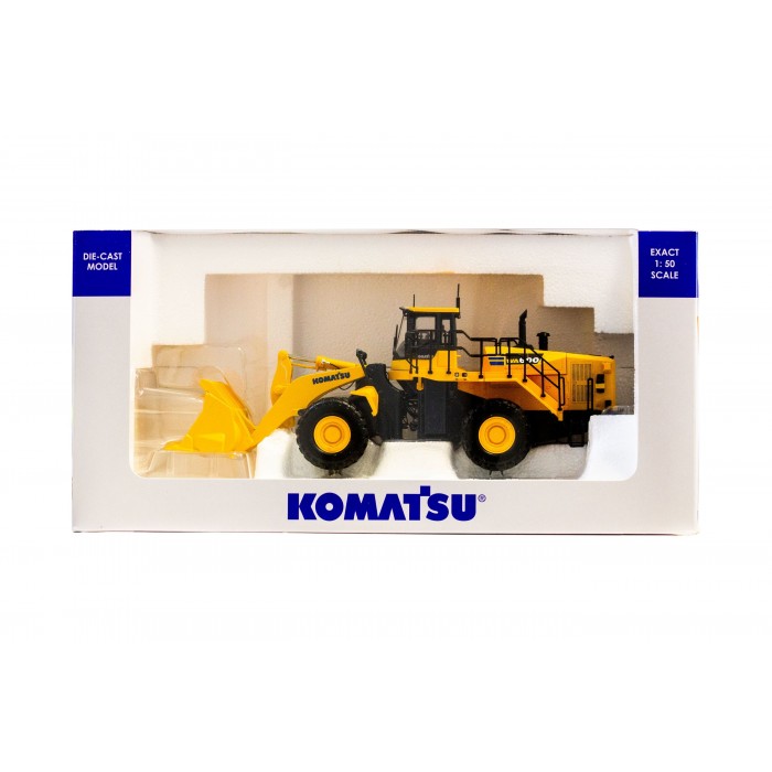 Universal Hobbies Scale 1:50 Komatsu WA600-8 Wheel loader Diecast Replica UH8127