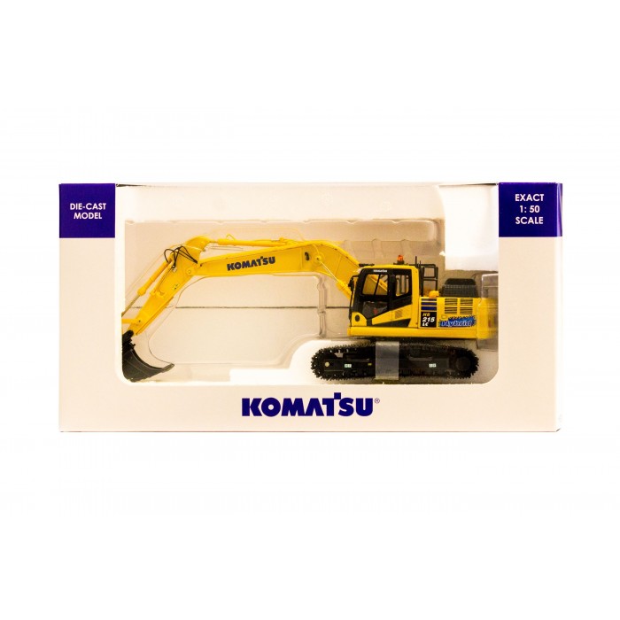 Universal Hobbies Scale 1:50 Komatsu HB215 LC3 Hybrid Excavator Diecast Replica UH8135