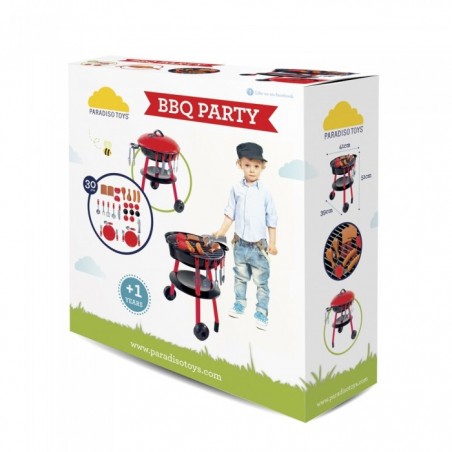Paradiso Toys Barbecue Party Set with 30 accessories PT03259