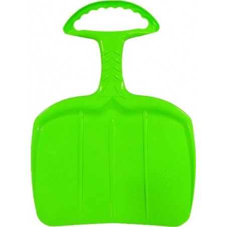 Belli Green Shovel Snow Sled With Handle For Adults BE02254