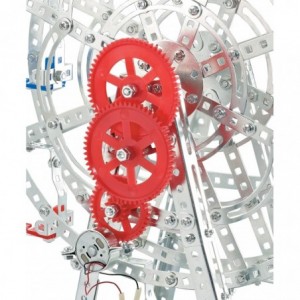 Tronico Profi Series - Ferris Wheel with Solar Cell - 1014 Parts Metal Construction set T10132
