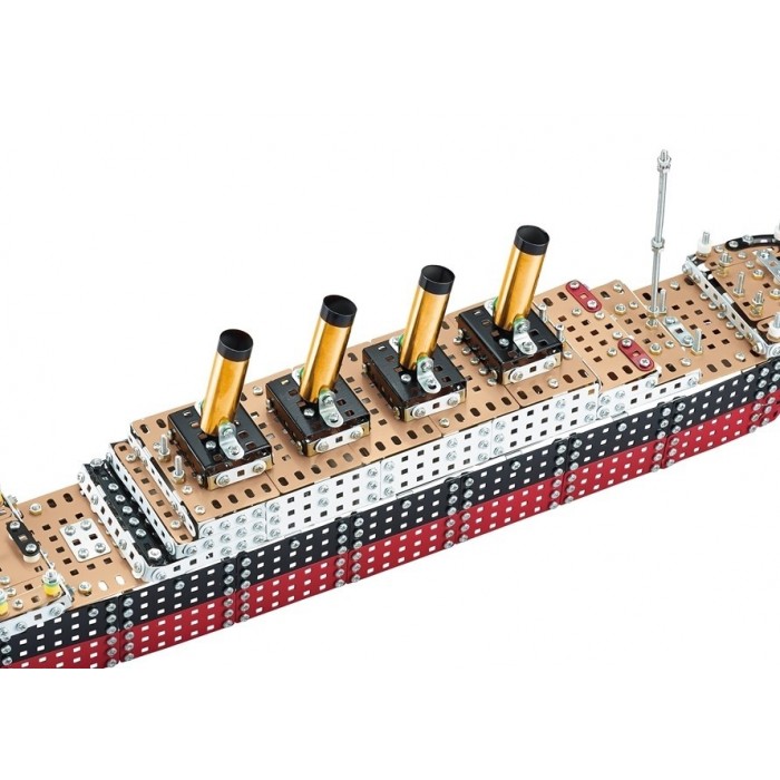 Tronico Profi Series - Titanic Boat - 1871 Parts Metal Construction set T10127