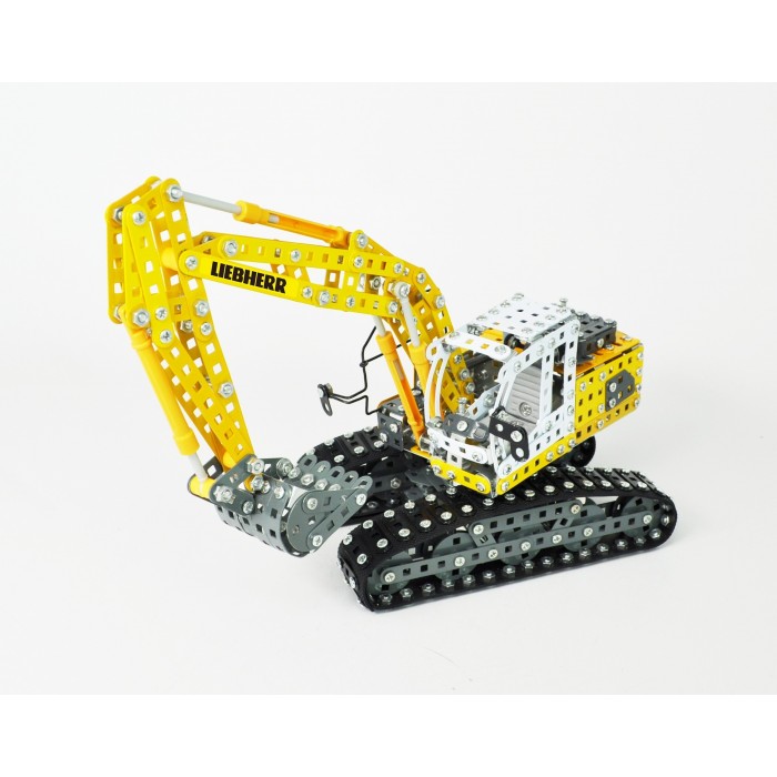 Tronico Profi Series - Liebherr Crawler Excavator - 1283 Parts Metal Construction set T10100