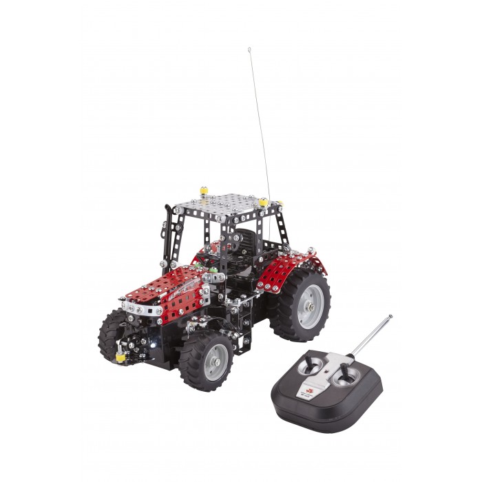 Tronico Junior Series - Massey Ferguson 5430 Tractor with Remote Control - 526 parts Metal Construction set T10087