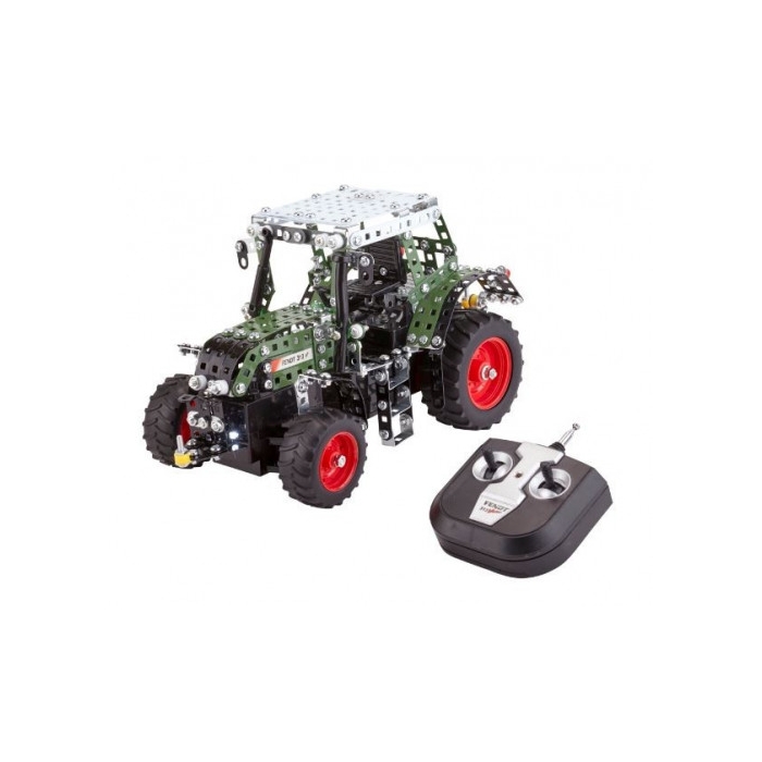 Tronico Junior Series - Fendt Vario 313 Tractor with Remote Control - 574 Parts Metal Construction set T10069