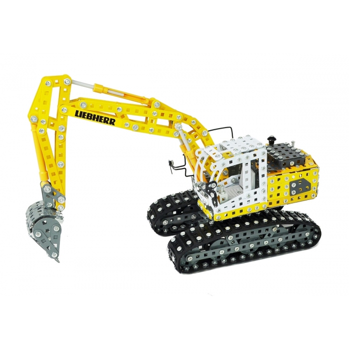 Tronico Profi Series - Liebherr Crawler Excavator - 1283 Parts Metal Construction set T10100