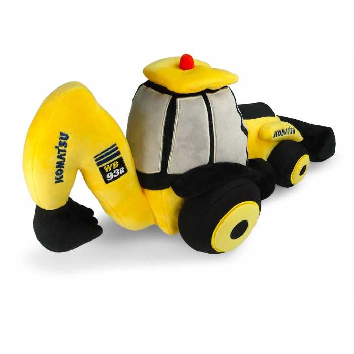 UH Kids Komatsu WB93R Backhoe Loader Soft Plush UHK1148
