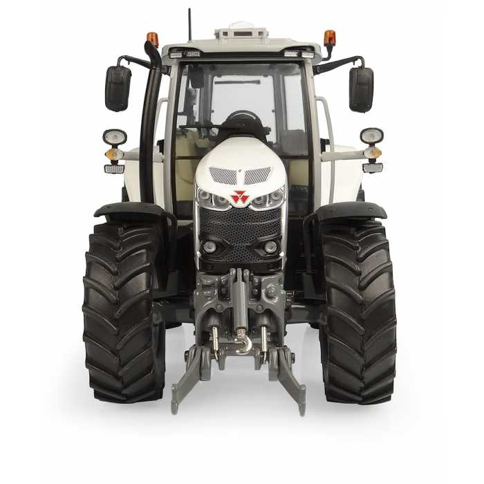 Universal Hobbies 1:32 Scale Massey Ferguson 6S.165 Tractor Diecast Replica - White Edition  UH6612