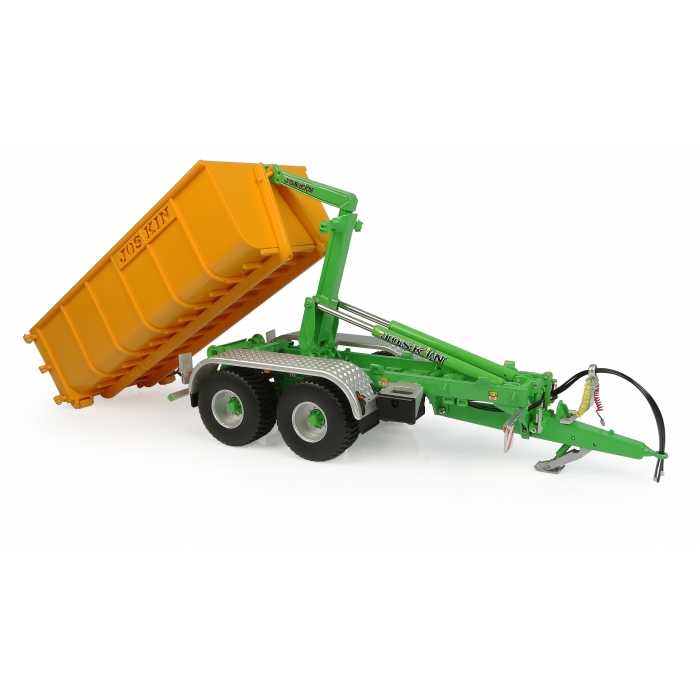 Universal Hobbies 1:32 Scale Joskin Cargo-LIFT With Hook Lift Trailer in Diecast Replica and Container Included UH6353