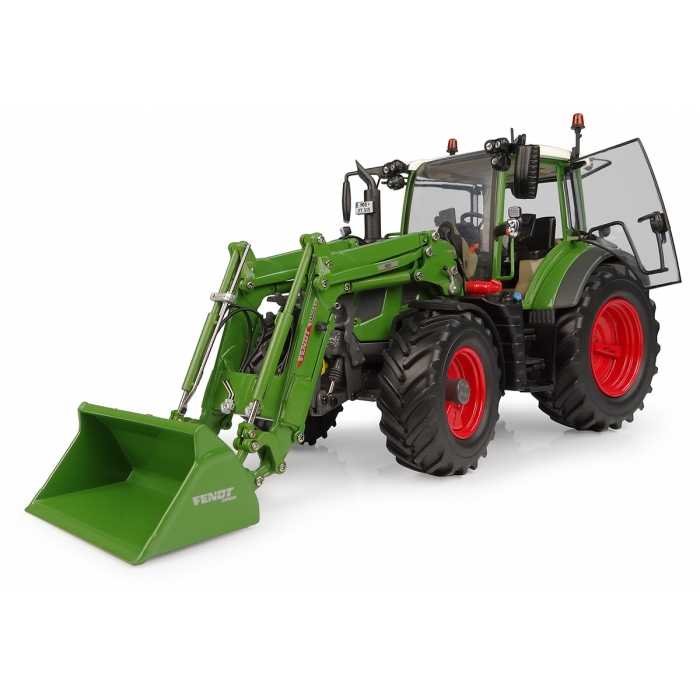 Universal Hobbies 1:32 Fendt 515 Vario Tractor with Front Loader Diecast Farm Model Replica UH6741