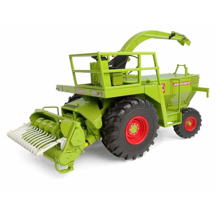Universal Hobbies 1:32 Scale Claas Jaguar SF 80 Forage Harvester with pick-up Diecast Replica UH6772
