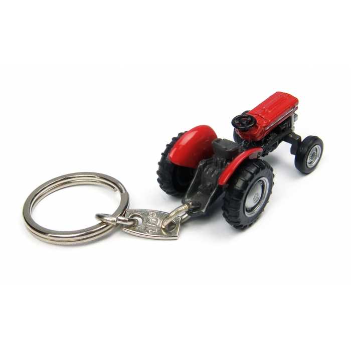 Universal Hobbies Massey Ferguson 135 Tractor Metal Keychain UH5566